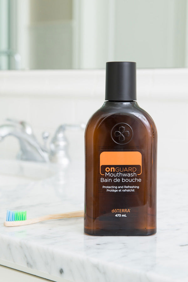 doTERRA On Guard Mouthwash - Supports oral health and freshens breath.