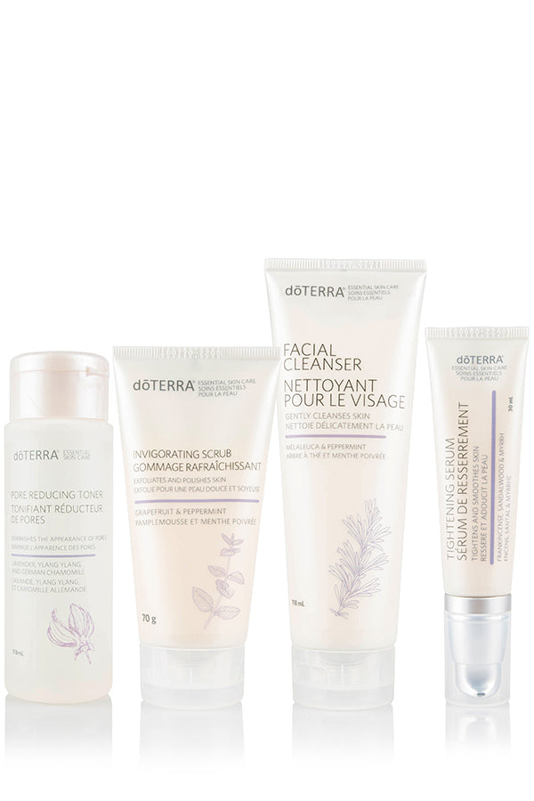 doTERRA Essential Skin Care Bundle, Comprehensive set for healthy and radiant skin.