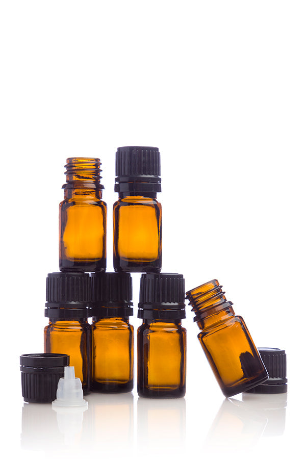 doTERRA 5 mL Bottles (6 Pack), Small bottles for essential oil samples.