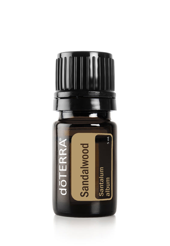 doTERRA Sandalwood Essential Oil, Promotes relaxation and healthy skin.