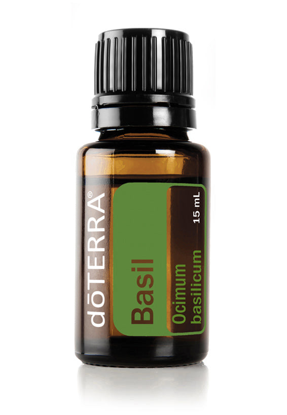 doTERRA Basil Essential Oil, Supports respiratory and digestive health.