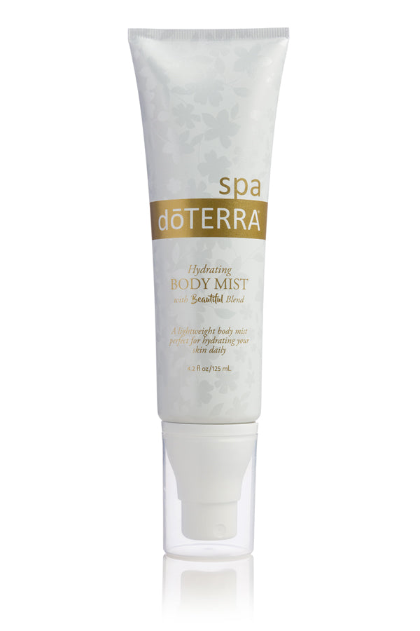 doTERRA Hydrating Body Mist with Beautiful, Moisturizes and rejuvenates the skin with a pleasant aroma.