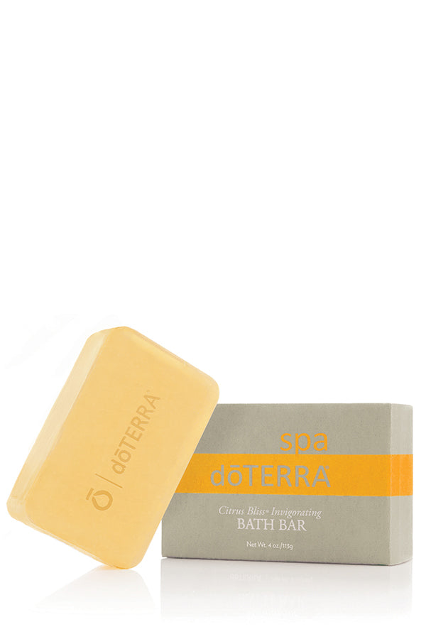 doTERRA Citrus Bliss Bath Bar, Cleanses and refreshes the skin with a citrus aroma.