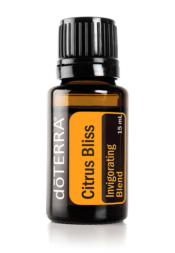 doTERRA Citrus Bliss Blend, Uplifts the mood and reduces stress with a fresh citrus aroma.