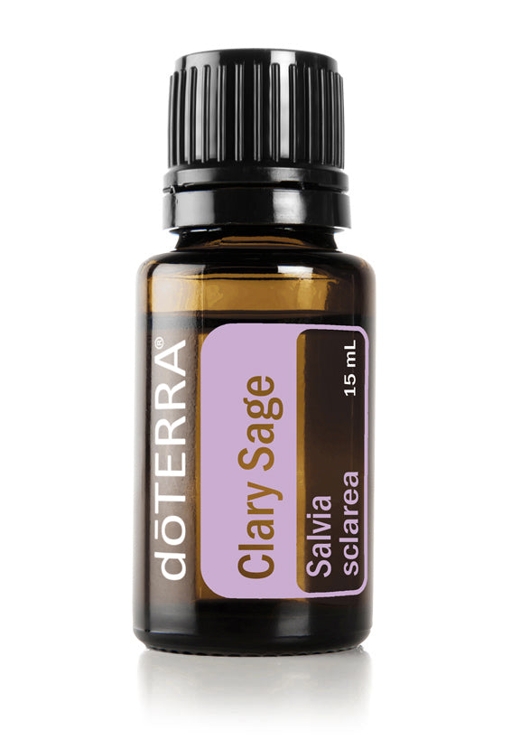 doTERRA Clary Sage Essential Oil - Supports hormonal balance and relieves menstrual discomfort.