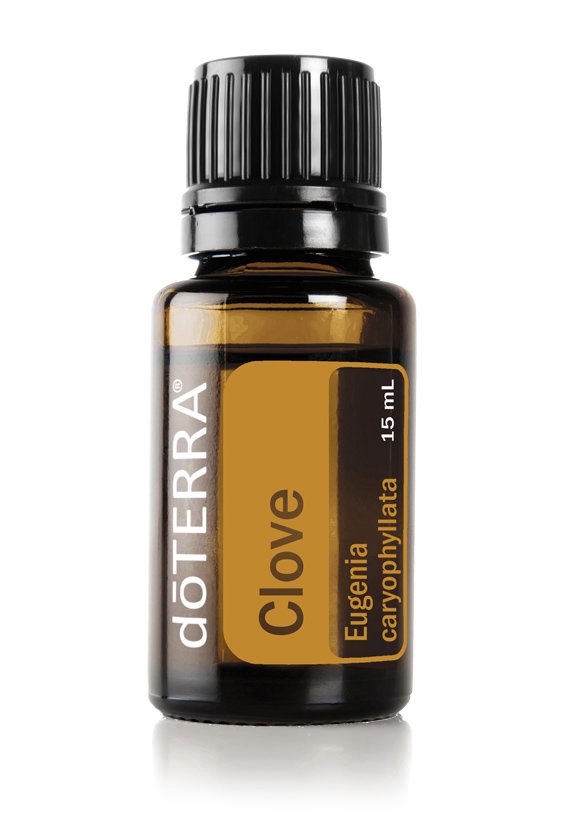 doTERRA Clove Essential Oil, Supports immune health and has antioxidant properties.