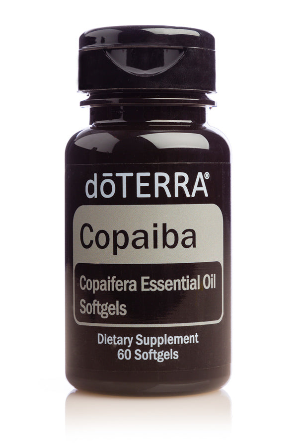 doTERRA Copaiba Essential Oil Softgels, Supports cardiovascular, immune, digestive, and nervous system health.