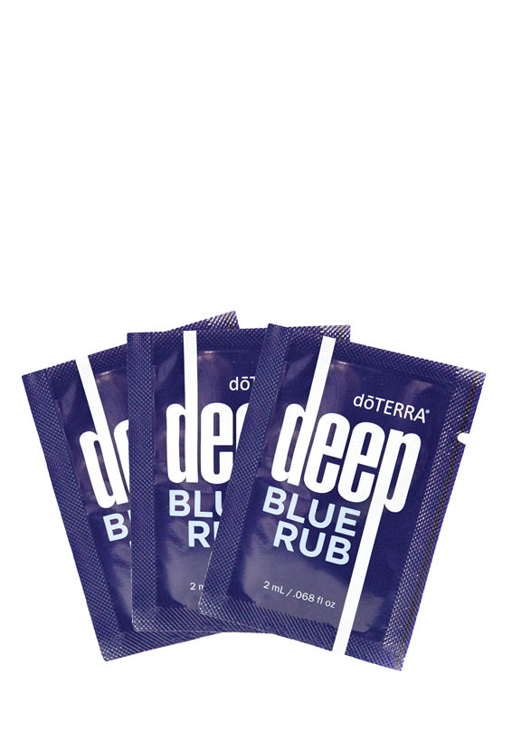 doTERRA Deep Blue Rub Samples, Samples of muscle and joint soothing cream.