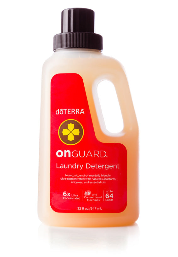 doTERRA On Guard Laundry Detergent - Cleans clothes and supports immune health.