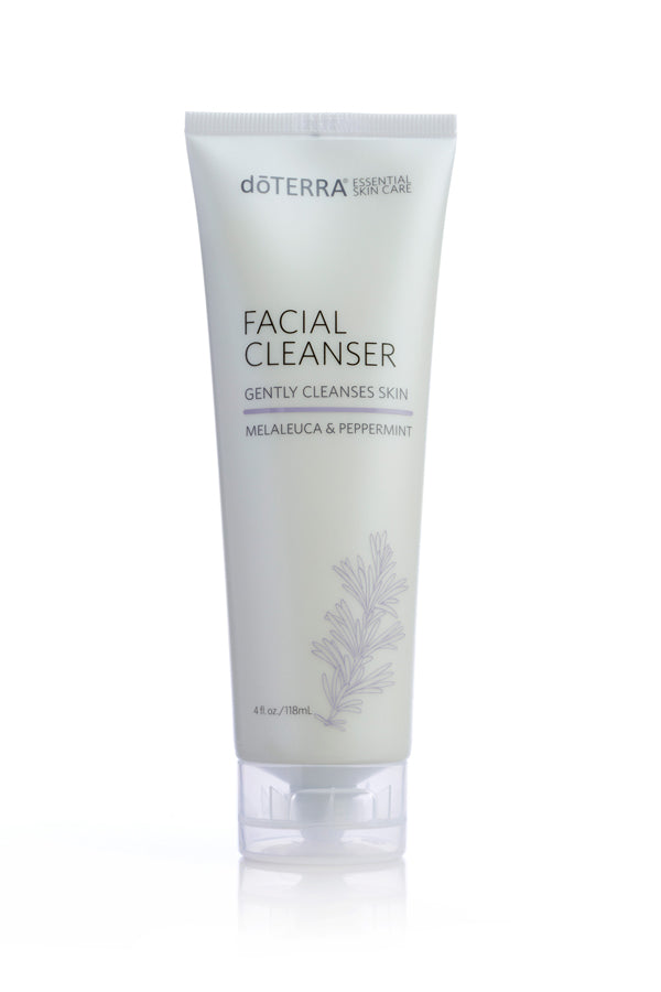 doTERRA Facial Cleanser, Gently cleanses and purifies the skin.