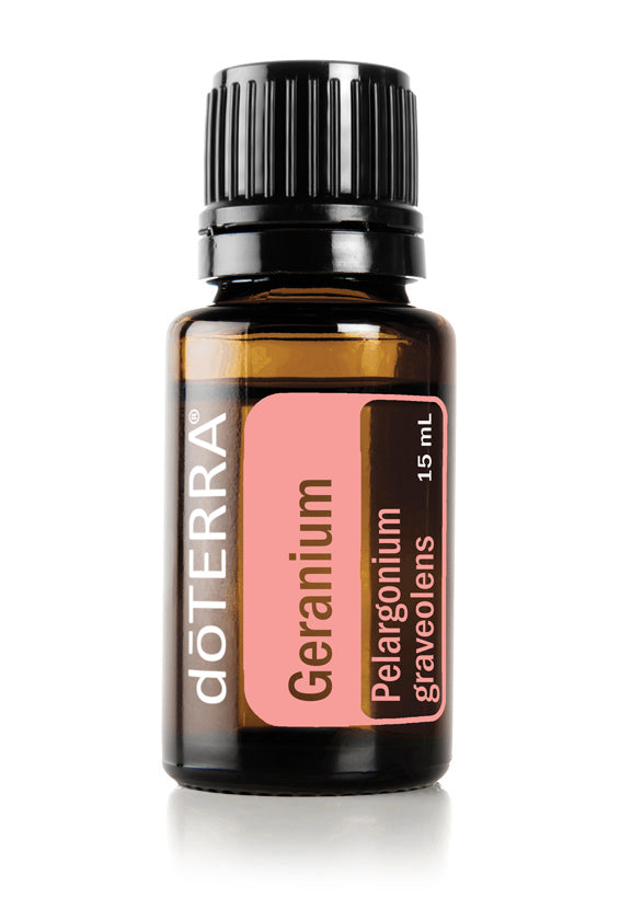 doTERRA Geranium Essential Oil - Promotes healthy skin and emotional balance.