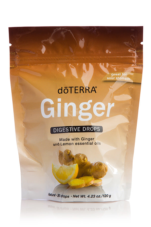 doTERRA Ginger Digestive Drops - Supports digestion and relieves occasional stomach discomfort.