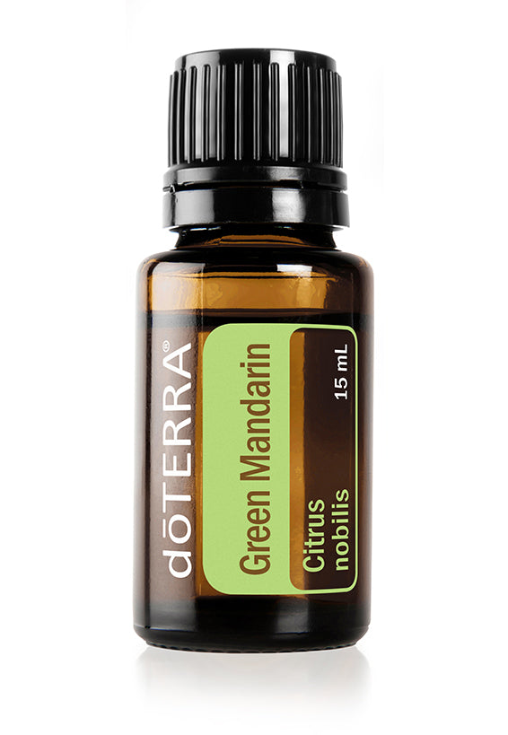 doTERRA Green Mandarin Essential Oil, Uplifts the mood and supports healthy metabolism.