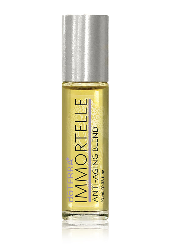 doTERRA Immortelle Anti-Aging Blend Roll-on, Promotes youthful-looking skin and reduces signs of aging.