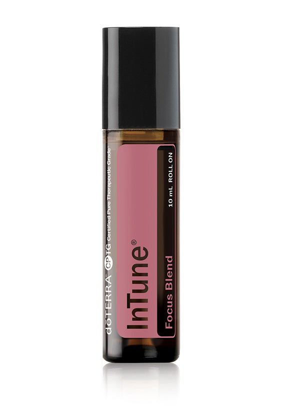 doTERRA InTune Focus Blend Roll-on - Enhances focus and supports concentration.