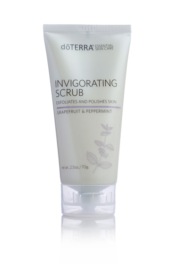 doTERRA Invigorating Scrub, Exfoliates and rejuvenates the skin.