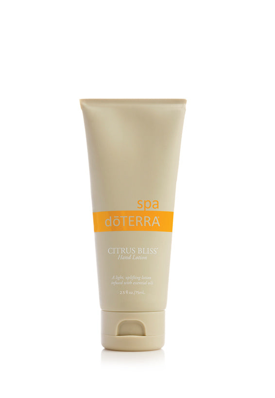 doTERRA Citrus Bliss Hand Lotion, Nourishes and hydrates the skin with a refreshing citrus aroma.