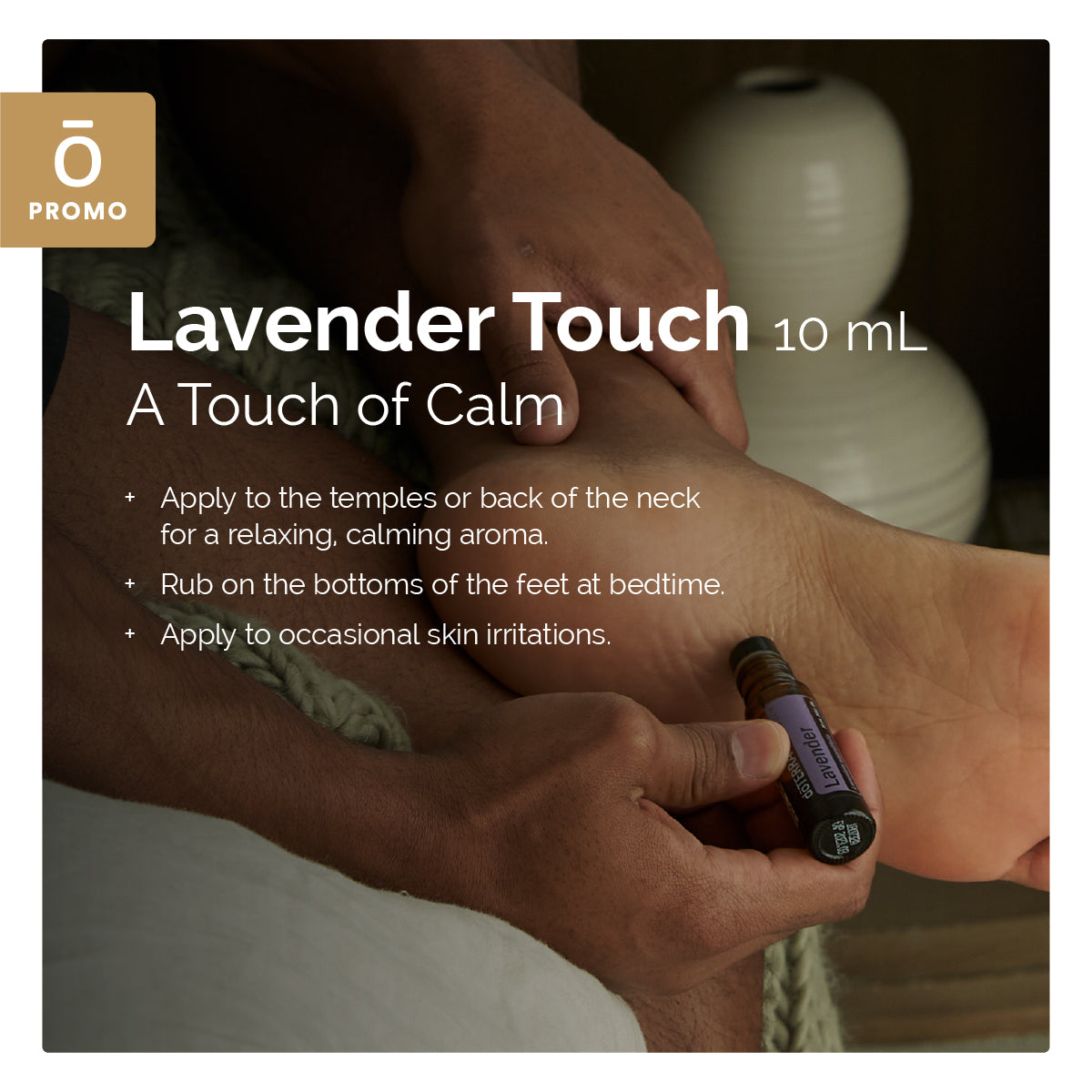 doTERRA Lavender Touch Roll-on - Conveniently promotes relaxation and soothes the skin.