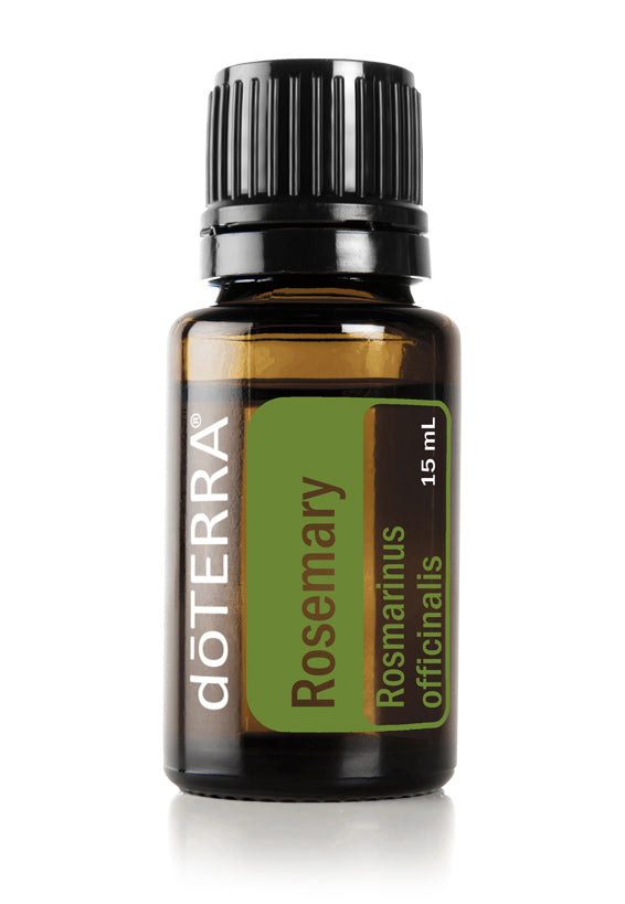 doTERRA Rosemary Essential Oil - Supports respiratory health and enhances focus.