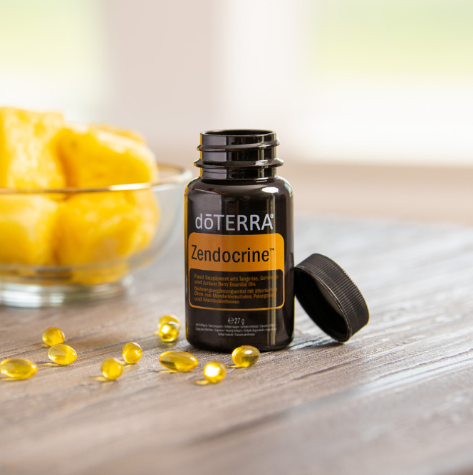 doTERRA Zendocrine Detoxification Blend Softgels - Supports the body's natural detoxification process.