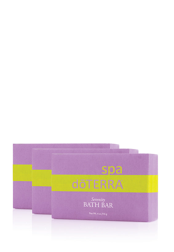 doTERRA Serenity Bath Bar - 3 Pack - Enjoy a calming and relaxing bath experience with this 3-pack.