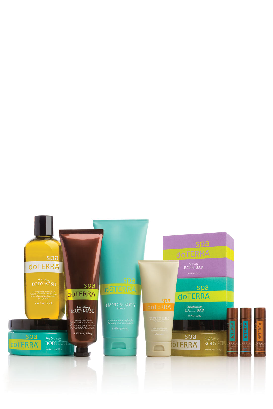 doTERRA Total Spa Kit, Complete set for a luxurious spa experience at home.