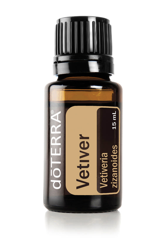 doTERRA Vetiver Essential Oil - Promotes relaxation and improves sleep quality.