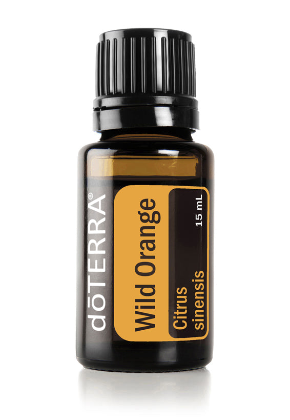 doTERRA Wild Orange Essential Oil - Boosts energy and uplifts the mood.