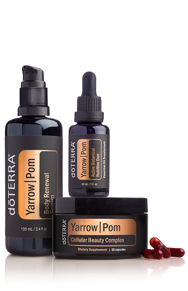 doTERRA Yarrow | POM Collection, Comprehensive set for skin and overall wellness.