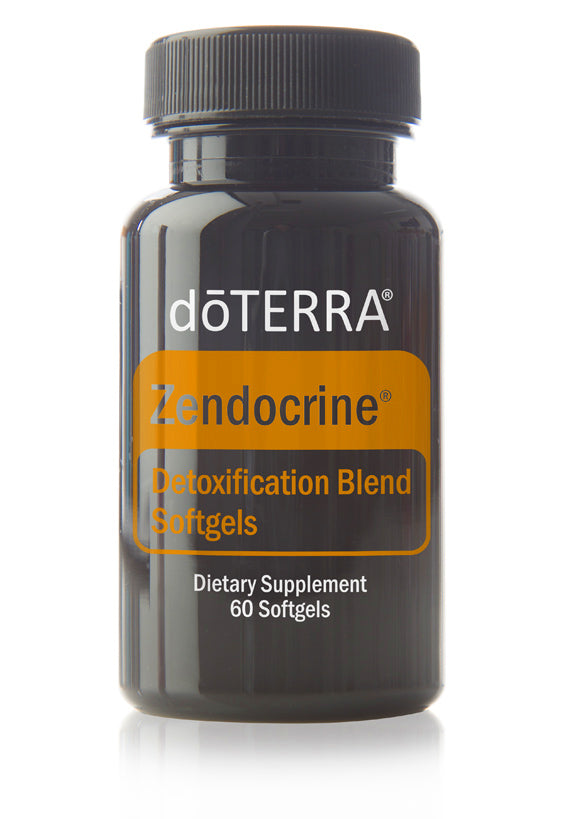 doTERRA Zendocrine Detoxification Blend Softgels - Supports the body's natural detoxification process.