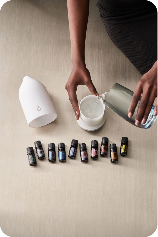 dōTERRA Aroma Essentials Collection, Essential oils for creating a calming and uplifting atmosphere.