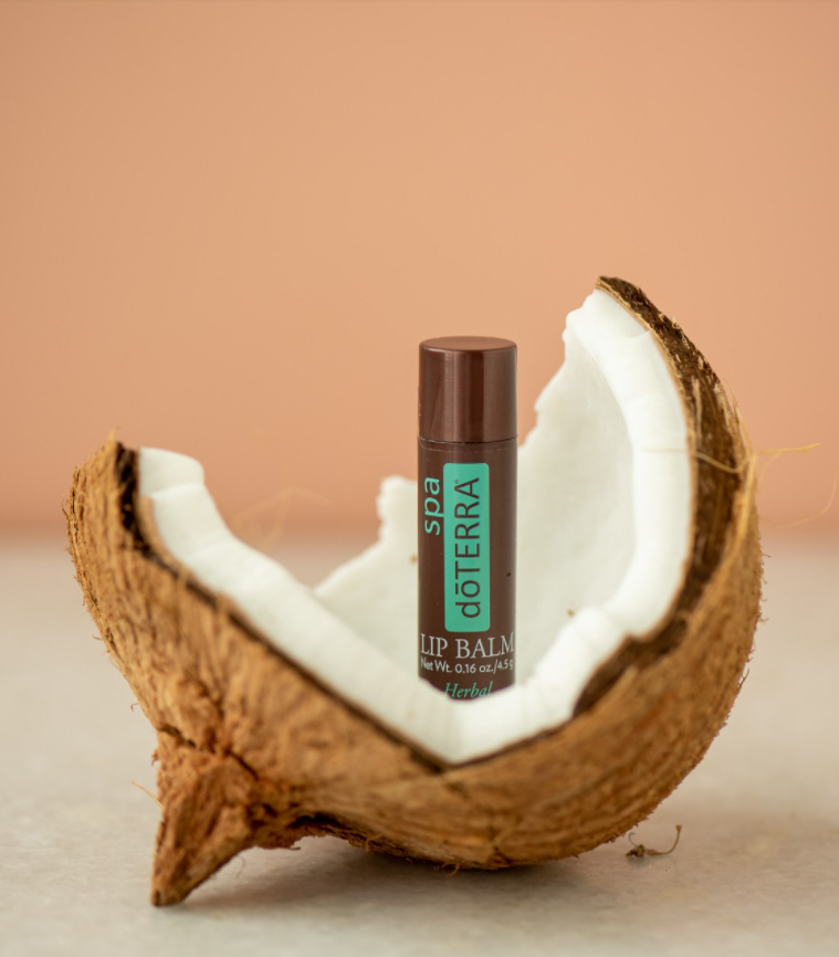 doTERRA Herbal Lip Balm, Moisturizes and soothes dry lips with natural ingredients.