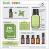 doTERRA Basil Essential Oil, Supports respiratory and digestive health.