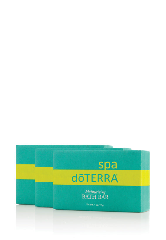 Barra de baño humectante doTERRA - Paquete de 3. Disfrute de una experiencia de baño relajante e hidratante con este paquete de 3.