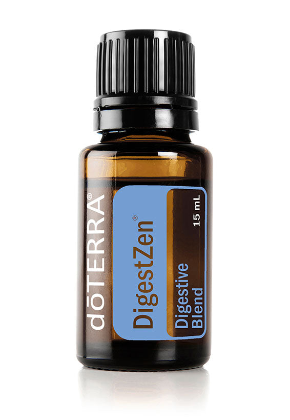 doTERRA DigestZen Digestive Blend - Supports healthy digestion and relieves occasional stomach discomfort.