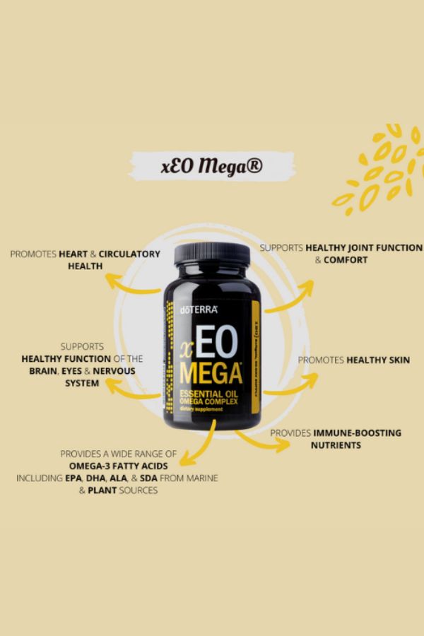 doTERRA xEO Mega Complex - Supports cardiovascular health and overall wellness.