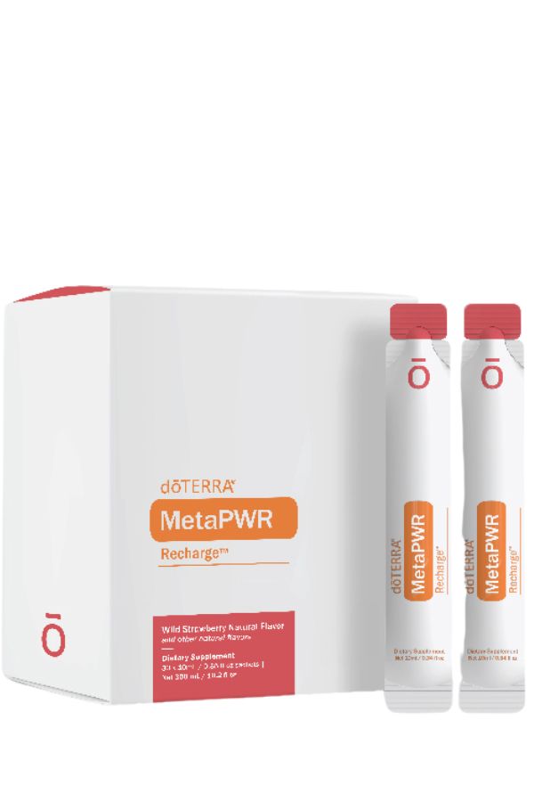 doTERRA MetaPWR Electrolytes - Wild Strawberry Flavor for Maximum Hydration and Energy Boost