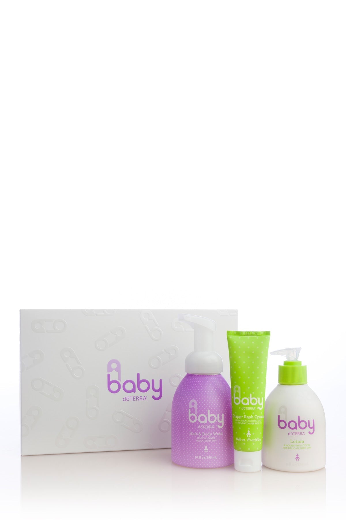 doTERRA Baby Collection, Comprehensive set of products for baby care.