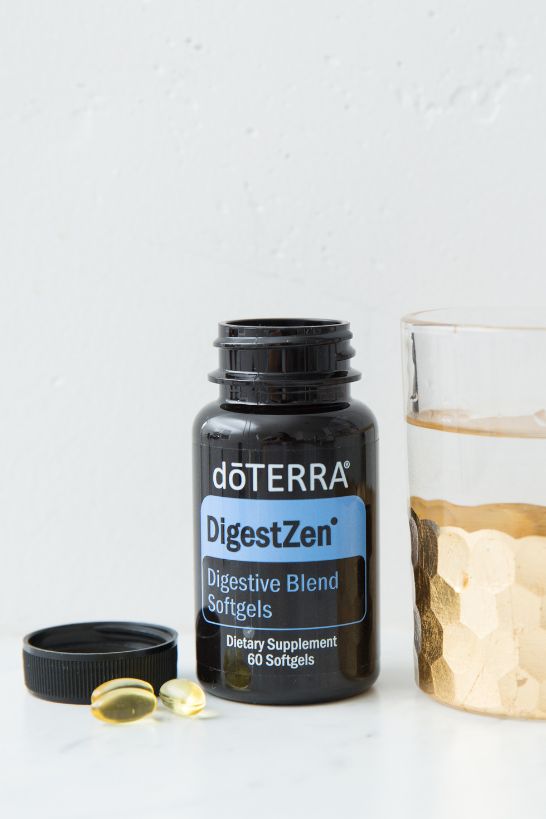 doTERRA DigestZen Softgels - Supports healthy digestion and relieves stomach discomfort.