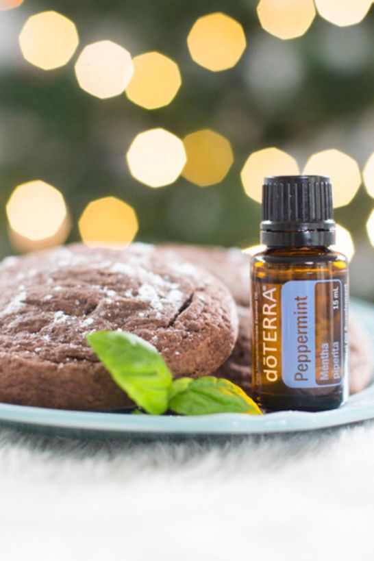 doTERRA Peppermint Essential Oil - Refreshes and invigorates, relieves headaches and muscle tension.