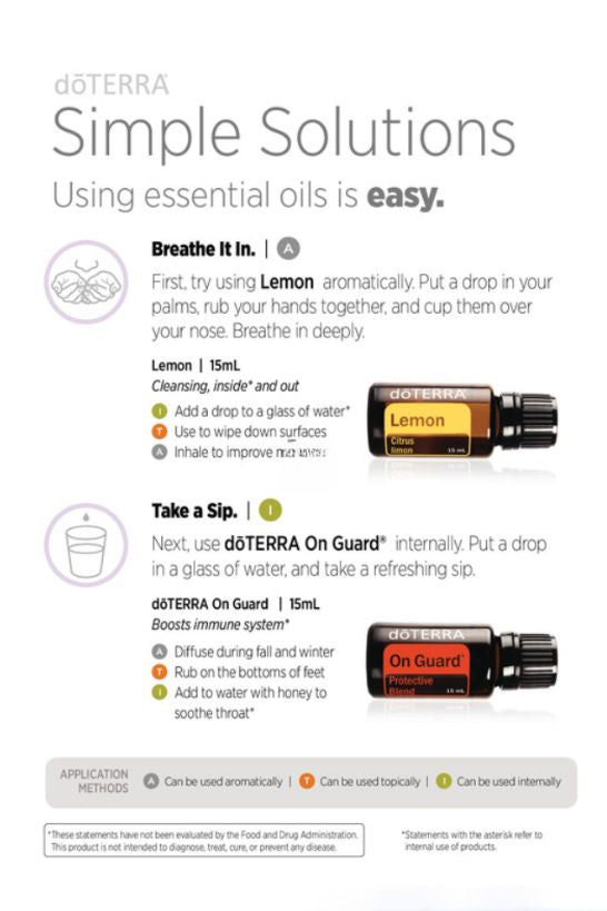 dōTERRA Simple Solutions Kit, Essential oils and products for everyday solutions.