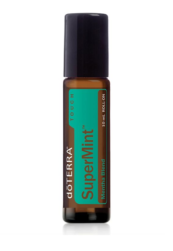 dōTERRA Super Mint Touch Roll on, Conveniently promotes clear breathing and uplifts the mood.