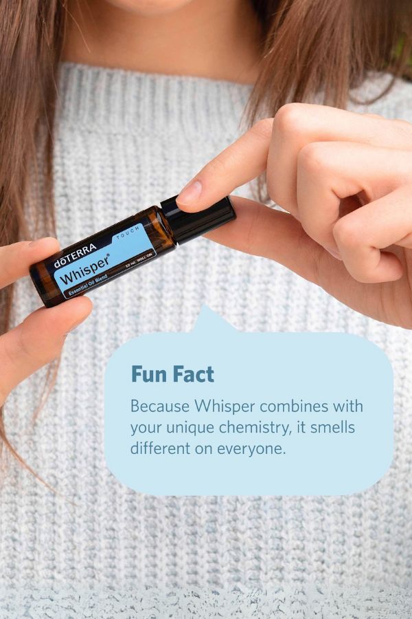 doTERRA Whisper Touch Roll-on Blend, Promotes feelings of femininity and enhances mood.