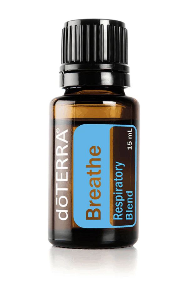 doTERRA Breathe Respiratory Blend, Supports respiratory function and clears airways.